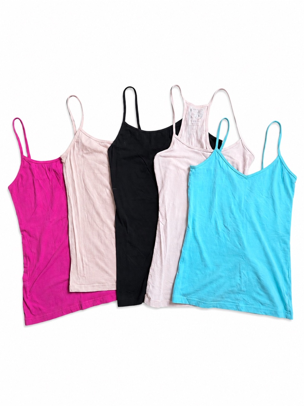 5 Pack Women’s Cami Tank Tops Bundle Mixed Brands Sizes XS–M - Picture 2 of 13